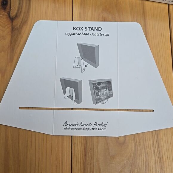 WHITE MOUNTAIN SKI POSTERS COLLAGE 1,000 PIECE PUZZLE - Picture 8 of 8